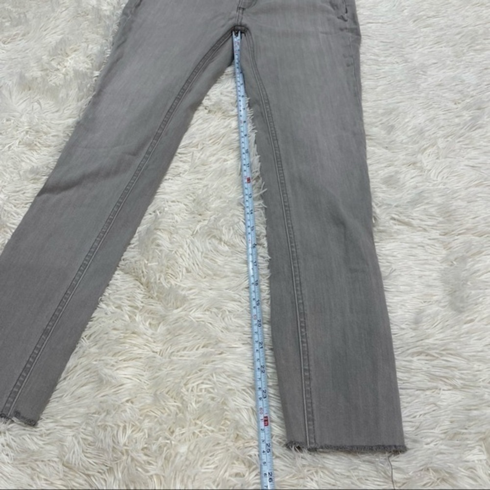 rag & bone Skinny Jeans in Olive Gray - Picture 11 of 14
